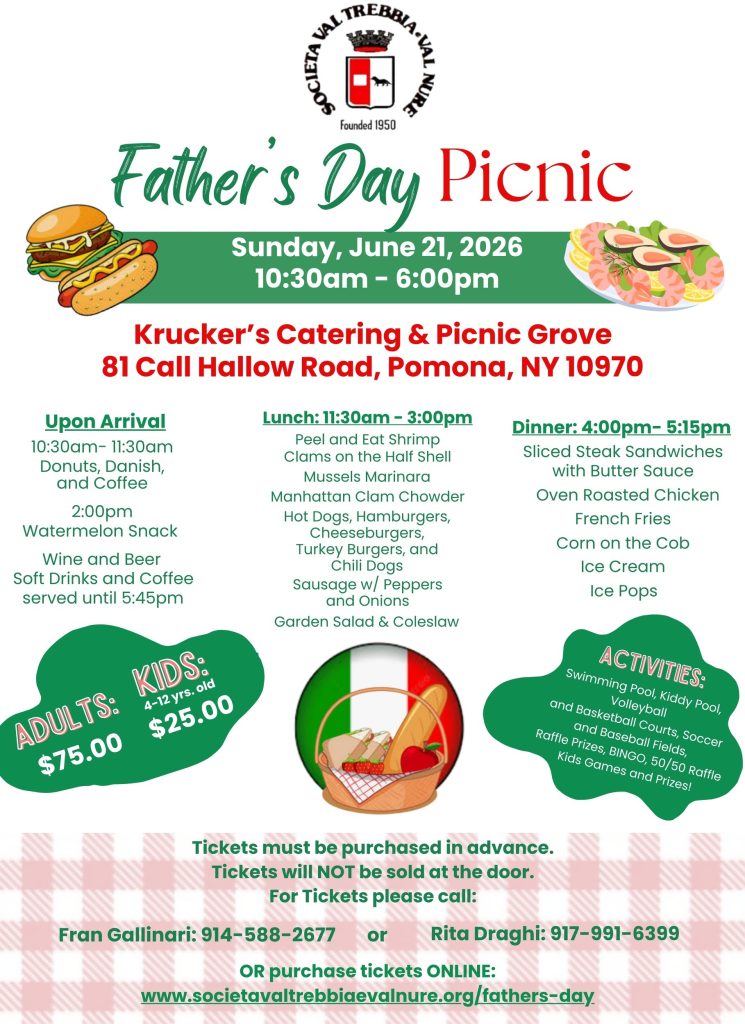 Fathers Day Picnic 2026 Flyer